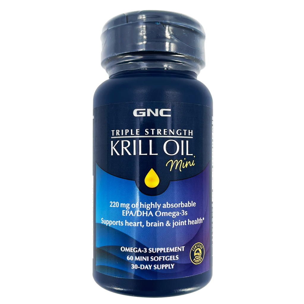 GNC Triple Strength Krill Oil Mini 60s