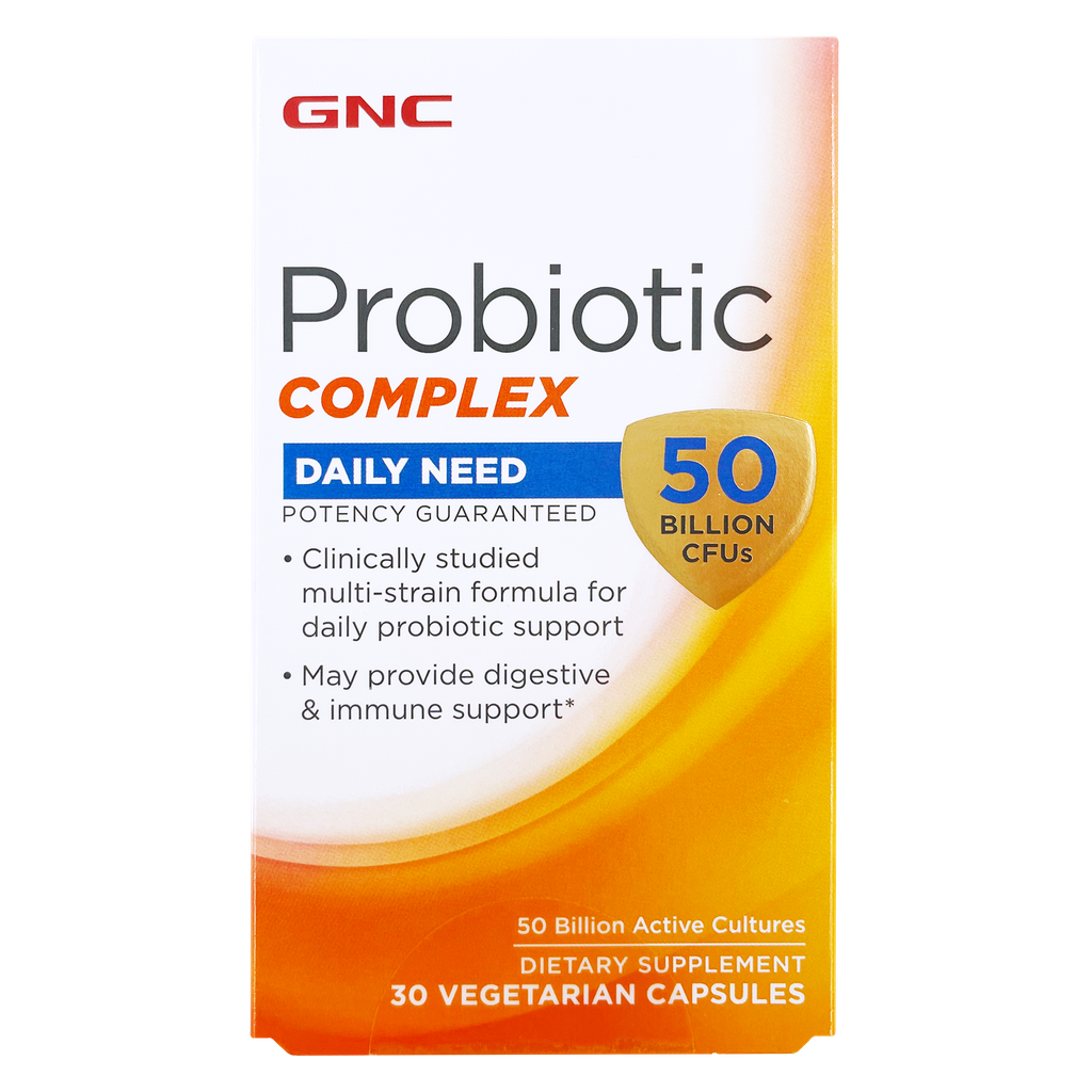 GNC Probiotic Complex Daily Need 50 Billion CFUs 30s