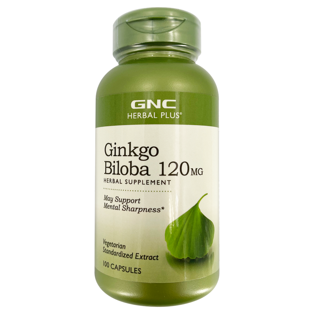 GNC Herbal Plus® Ginkgo Biloba 120MG 100s