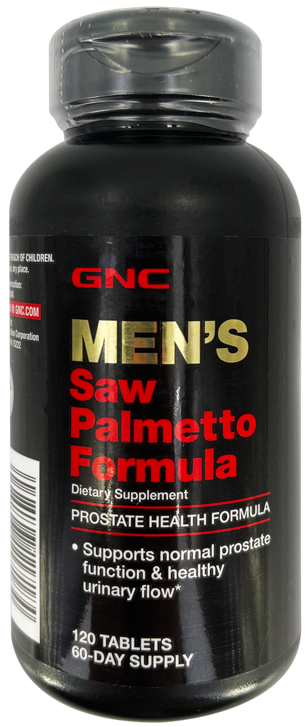 GNC Men's Saw Palmetto Formula 120s