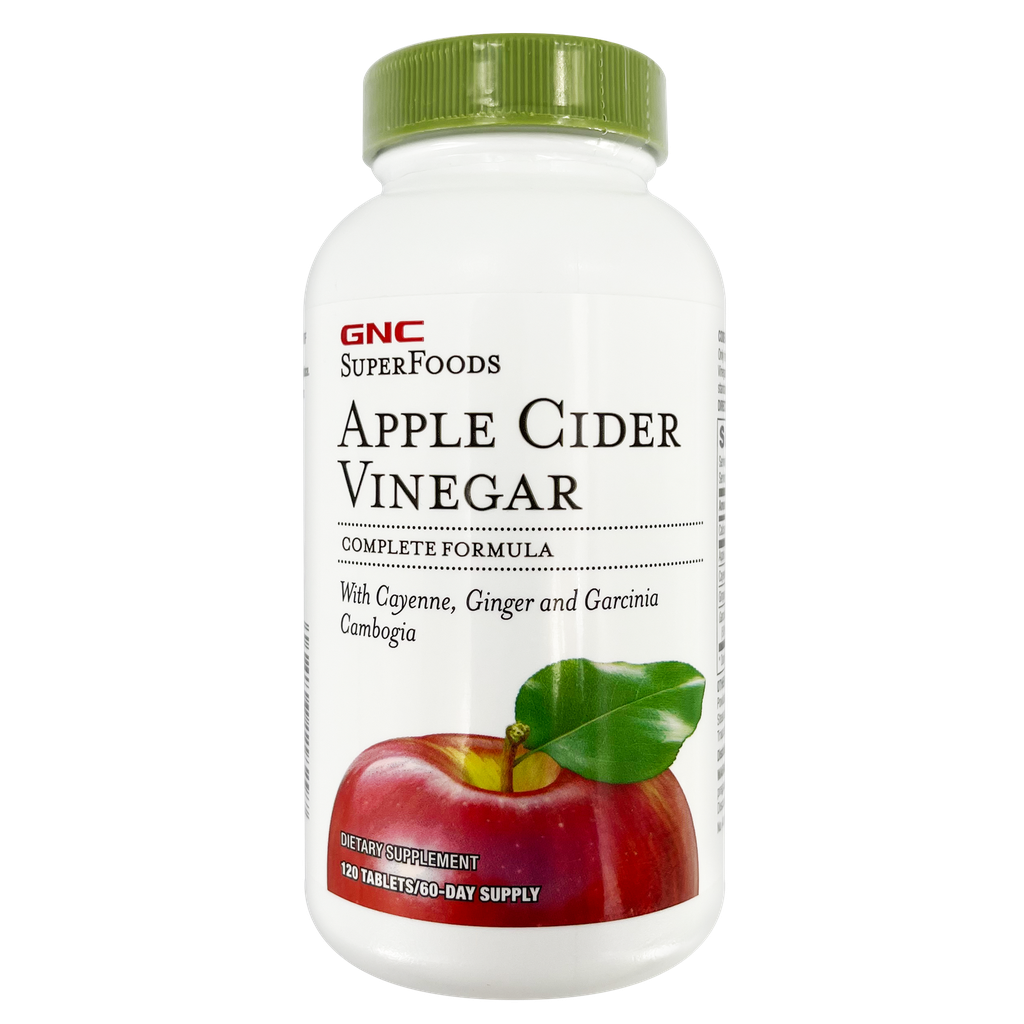GNC SuperFoods Apple Cider Vinegar 120s
