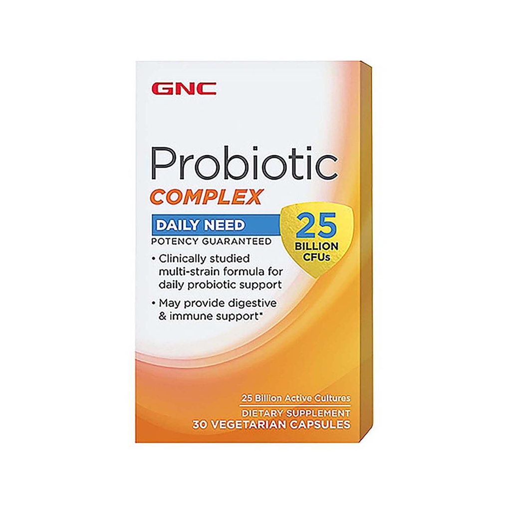 GNC Probiotic Complex - 25 Billion CFUs 30s